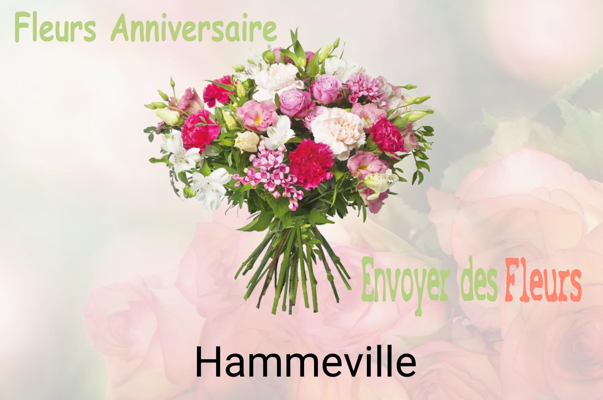 Bouquet de fleurs d’anniversaire livré à Hammeville